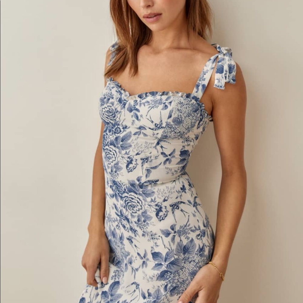 🌸NWOT Reformation Nikita Dress Pompadour